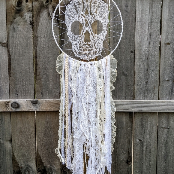 Hand Crafted Other - NWT Handcrafted Shabby Chic Boho Dream Catcher